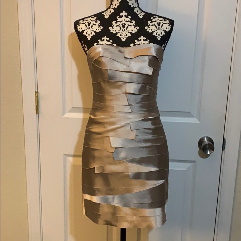 Bebe Ruffle dress